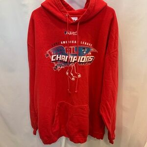 MLB Red Sox 2007 American League Champions World Series Sweatshirt Size XL